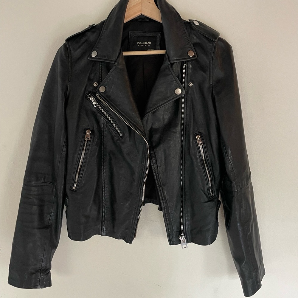 Pull&Bear Leather Jacket